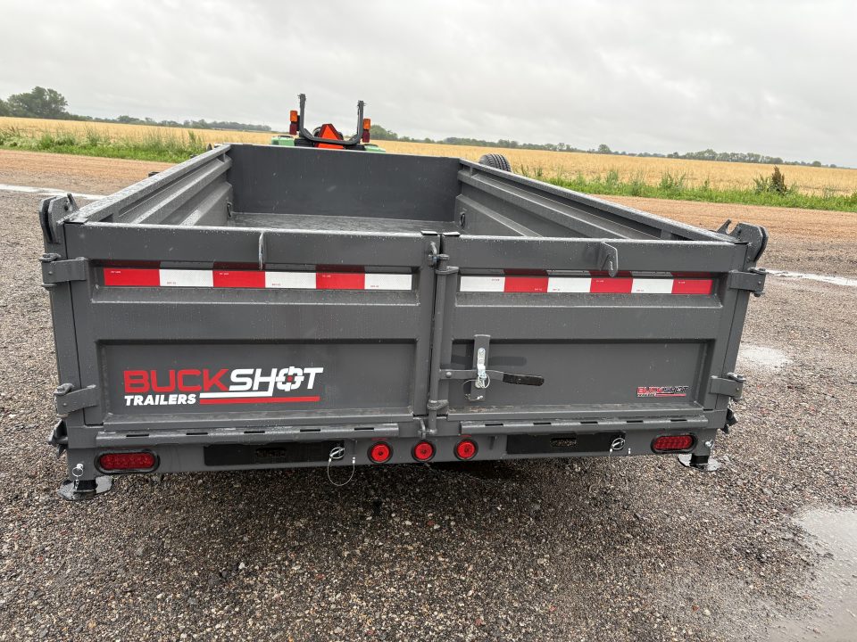 New 2026 Buckshot MFG LP214 Dump Trailer 7x14ft 2ft tall sides