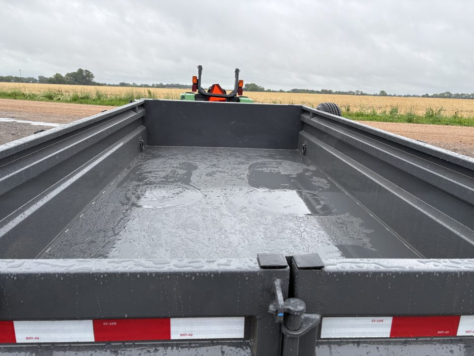 New 2026 Buckshot MFG LP214 Dump Trailer 7x14ft 2ft tall sides