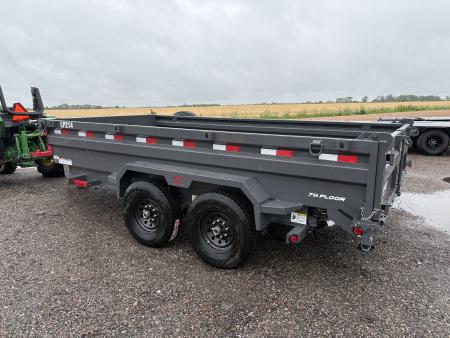 New 2026 Buckshot MFG LP214 Dump Trailer 7x14ft 2ft tall sides