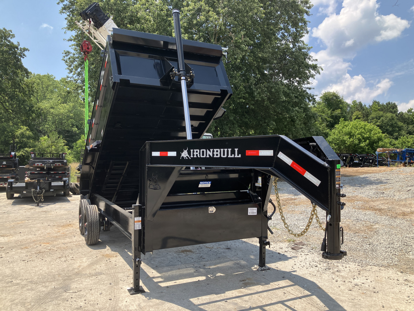 New 2026-Iron-Bull-Trailers-7×16-4ft-20k-10-Ton-20000lb-Gooseneck-Dump-D20K7164GI
