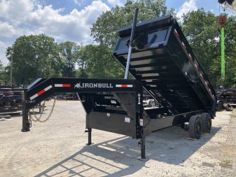 New 2026-Iron-Bull-Trailers-7×16-4ft-20k-10-Ton-20000lb-Gooseneck-Dump-D20K7164GI