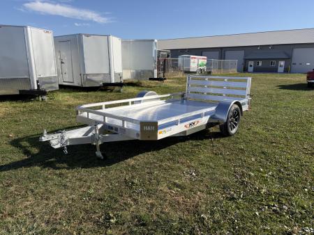 New 2026 H&H Trailers 78x12 3k Low Side Aluminum Utility