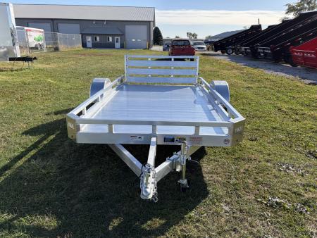 New 2026 H&H Trailers 78x12 3k Low Side Aluminum Utility