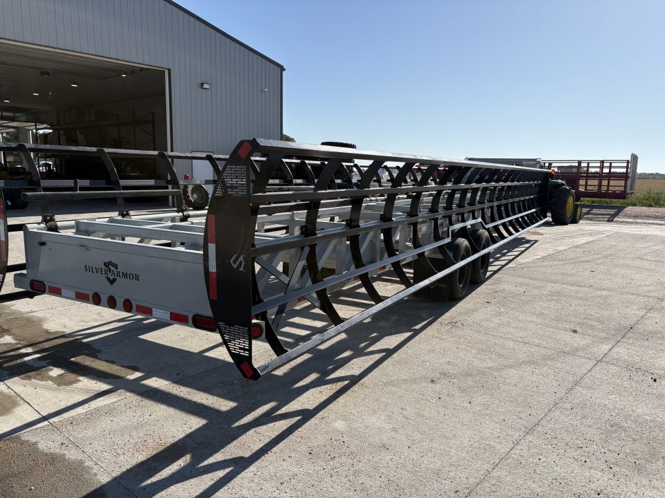 New 2026 Buckshot MFG 38ft Hay Bale Trailer 10k axles