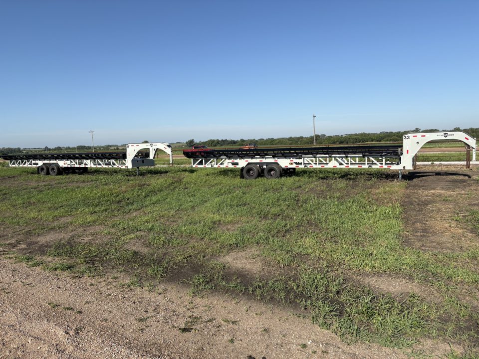 New 2026 Buckshot MFG 38ft Hay Bale Trailer 10k axles
