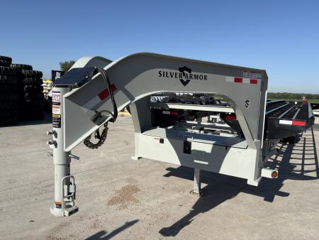 New 2026 Buckshot MFG 38ft Hay Bale Trailer 10k axles