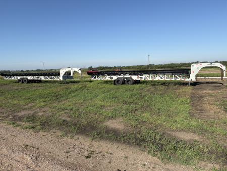 New 2026 Buckshot MFG 38ft Hay Bale Trailer 10k axles
