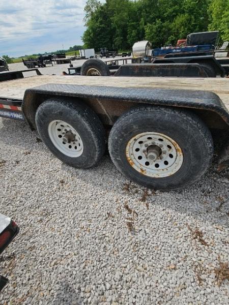 Used 2017 Sure-Trac 82 x 18 (15+3) 14K Equipment Trailer
