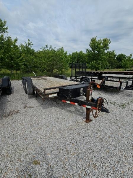 Used 2017 Sure-Trac 82 x 18 (15+3) 14K Equipment Trailer