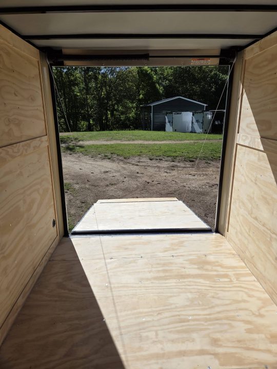 New 2026 Anvil 7X18 Cargo trailer extra height charcoal with ramp door Cargo / Enclosed Trailer