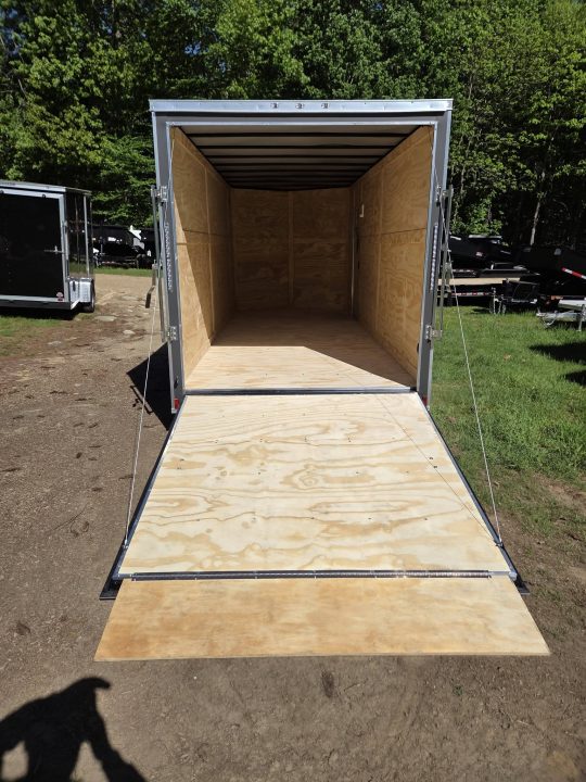 New 2026 Anvil 7X18 Cargo trailer extra height charcoal with ramp door Cargo / Enclosed Trailer