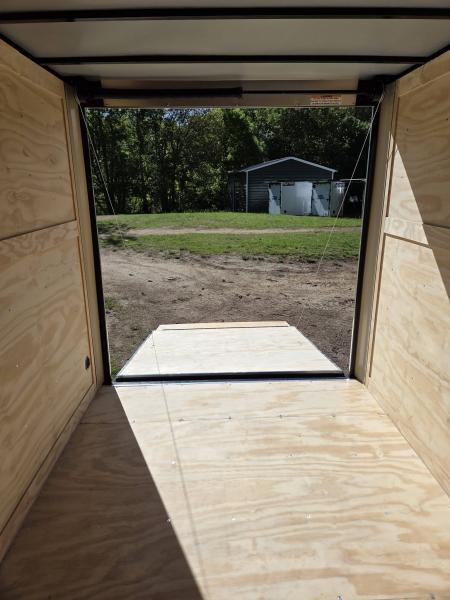 New 2026 Anvil 7X18 Cargo trailer extra height charcoal with ramp door Cargo / Enclosed Trailer