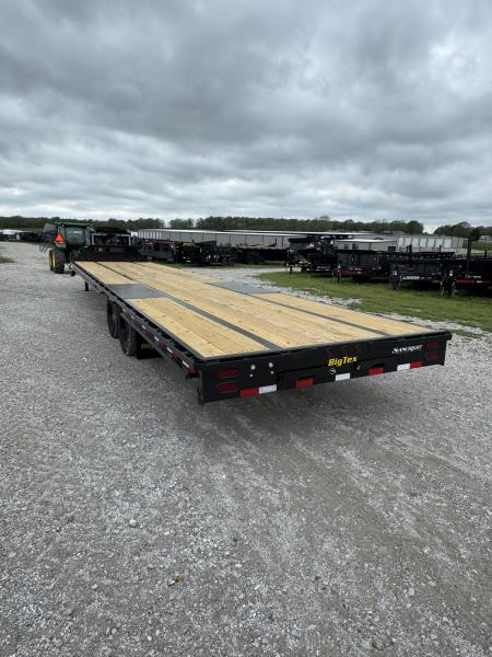 New 2026 Big Tex Trailers 102x40 Tandem 25.9K GN w/ Slide Out Ramps, 2-Speed Jacks 14PLY Tires