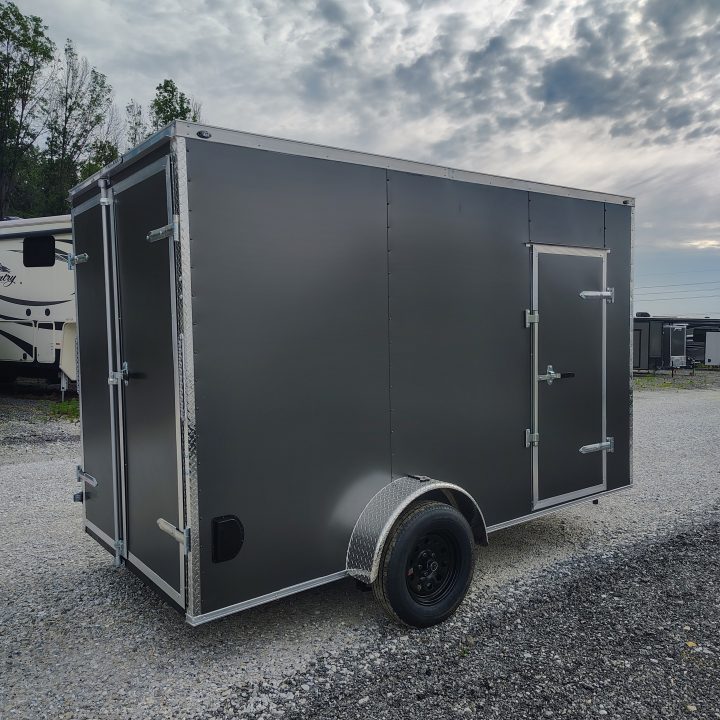 New 2026 Mammoth 6x12 SA, 7' interior height, 3.5k axle, .080 polycore Cargo / Enclosed Trailer