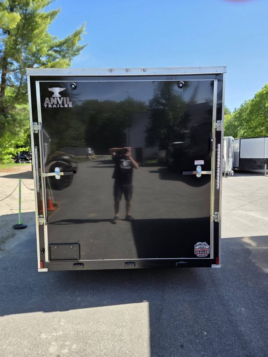 New 2026 Anvil 7x14 cargo trailer black extra height & extended tongue Cargo / Enclosed Trailer
