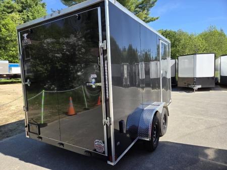 New 2026 Anvil 7x14 cargo trailer black extra height & extended tongue Cargo / Enclosed Trailer