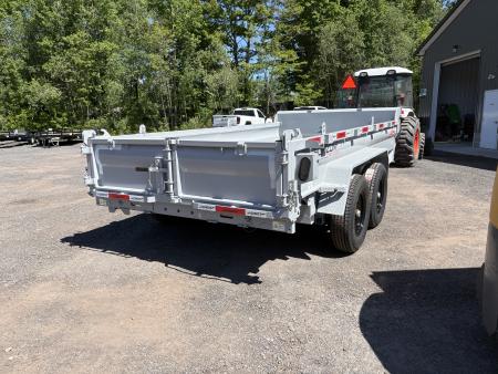 New 2026 Horizon Trailers 14' 14K Dump Trailer w/ Extension Brackets