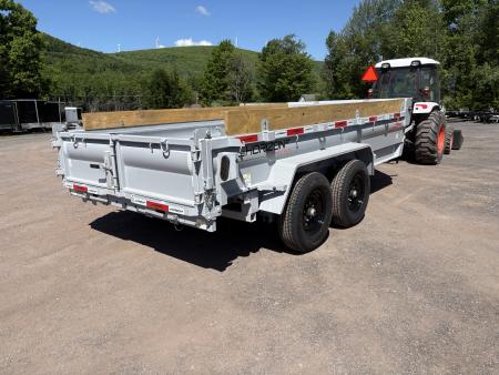 New 2026 Horizon Trailers 14' 14K Dump Trailer w/ Extension Boards
