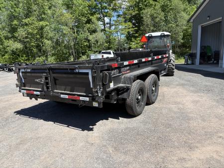 New 2026 Horizon Trailers 14' 14K Dump Trailer w/ Extension Brackets