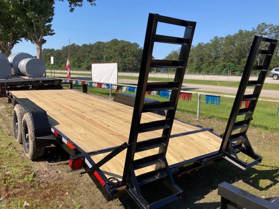 Used 2026 Caliber Trailer Mfg 6.10x20+2 EQ EEH722 Equipment Trailer