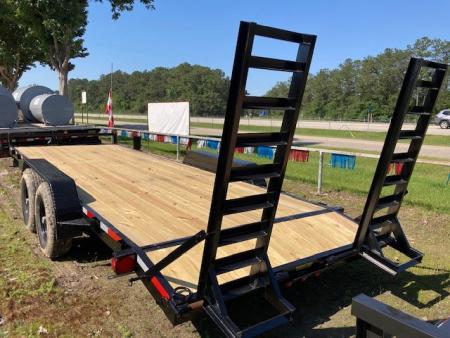 Used 2026 Caliber Trailer Mfg 6.10x20+2 EQ EEH722 Equipment Trailer