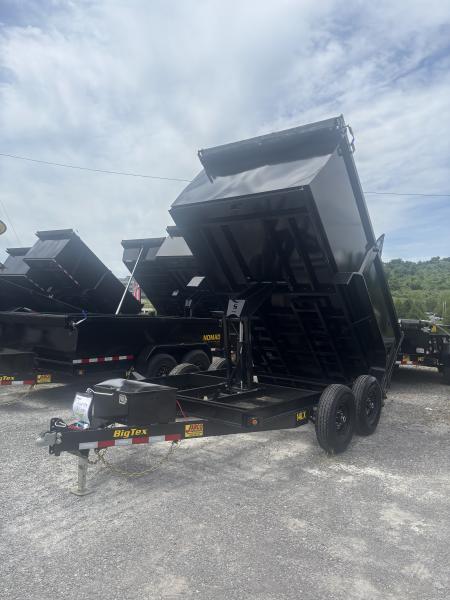 New 2027 Big Tex Trailers 83'x12 14LX 4' sides Dump Trailer