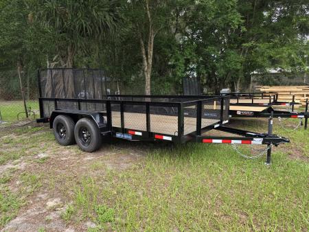 New 2026 Triple Crown Trailers 7'4x14 SD 10K 2'M Utility Trailer