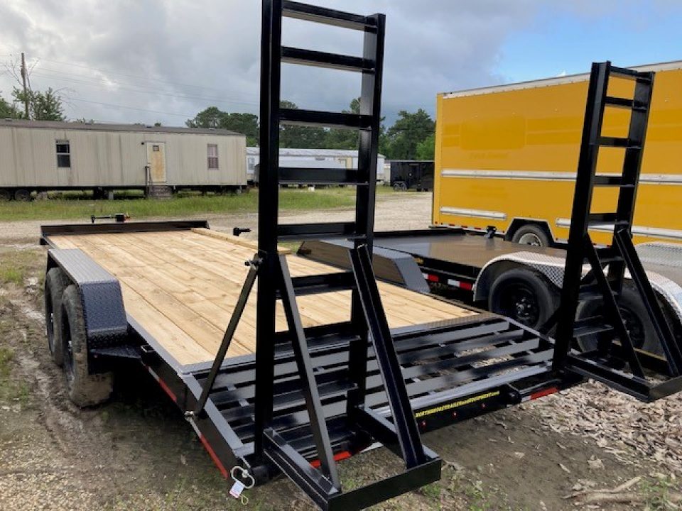 New 2026 Caliber Trailer Mfg 6.10 x 18+2 EQ EEH720 Equipment Trailer