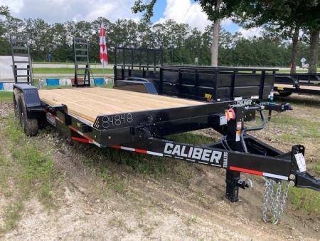 New 2026 Caliber Trailer Mfg 6.10 x 18+2 EQ EEH720 Equipment Trailer