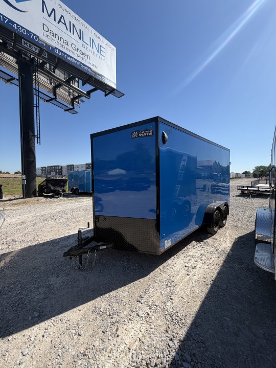 New 2027 CARGO MATE ENCLOSED EHW716TA2-24 7X16 TA RAMP DOOR (GVW