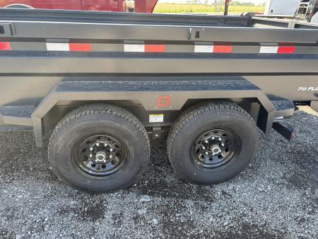 New 2026 Buckshot MFG LP214 Dump Trailer 7x14ft 2ft tall sides