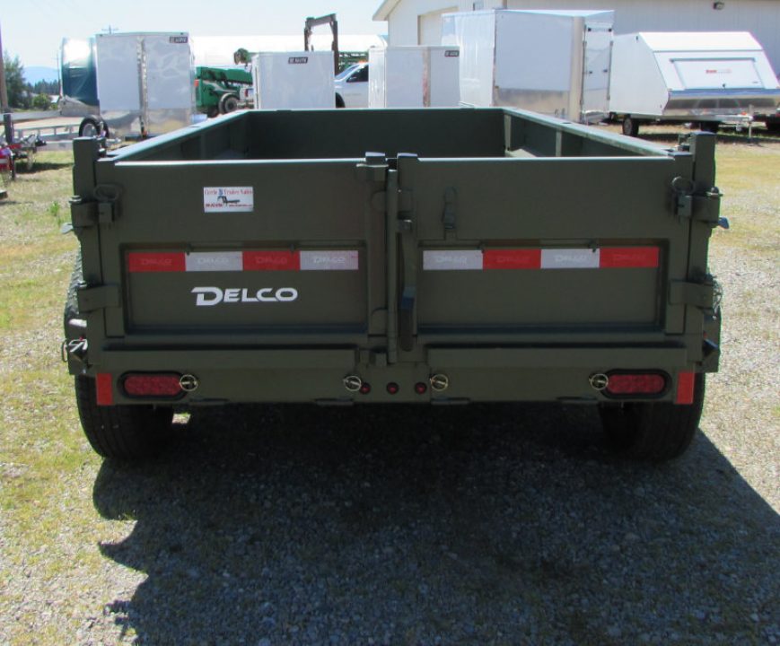 New 2023 Delco Trailers D110A62 Dump Trailer
