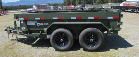 New 2023 Delco Trailers D110A62 Dump Trailer