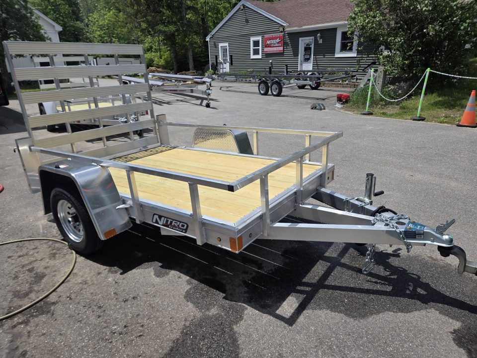 New 2026 Nitro 5x8 aluminum utility trailer torsion axle Utility Trailer