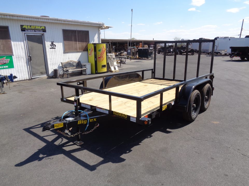 New 2026 Big Tex Trailer * 60PI-12 * 12Ft Tandem Axle Utility Trailer