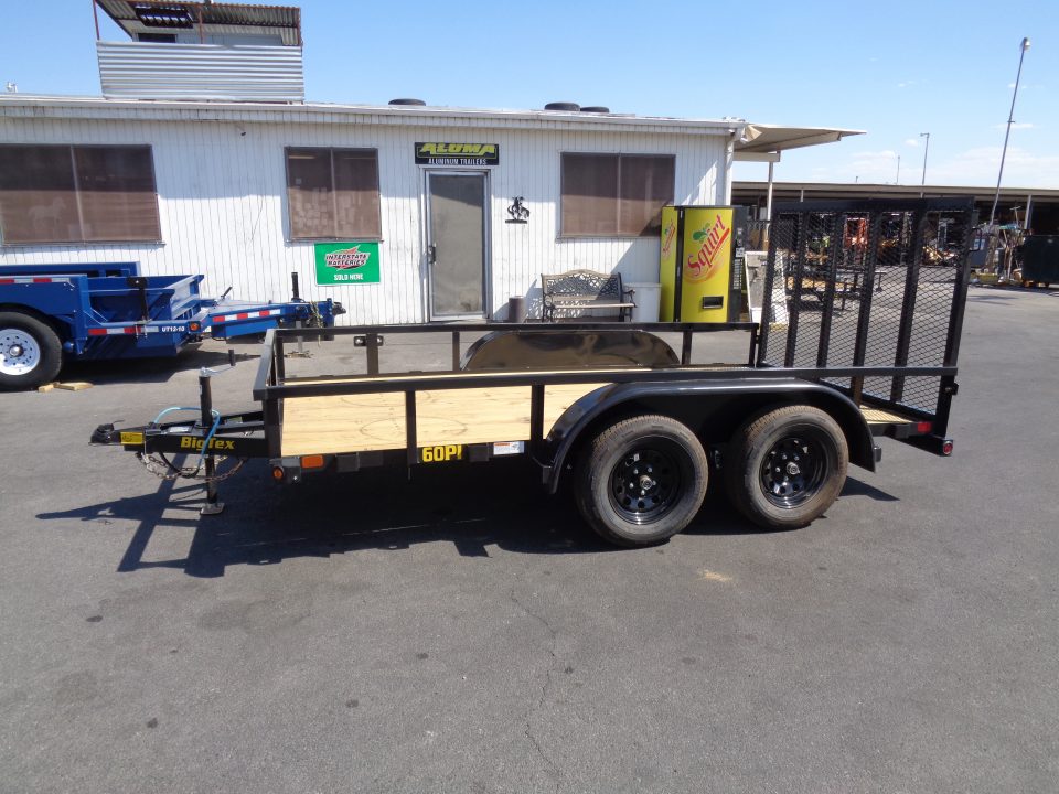 New 2026 Big Tex Trailer * 60PI-12 * 12Ft Tandem Axle Utility Trailer