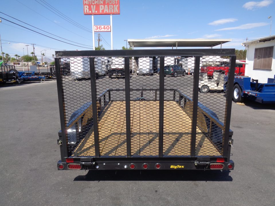 New 2026 Big Tex Trailer * 60PI-12 * 12Ft Tandem Axle Utility Trailer