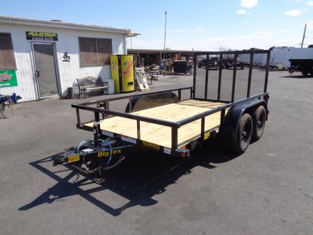 New 2026 Big Tex Trailer * 60PI-12 * 12Ft Tandem Axle Utility Trailer