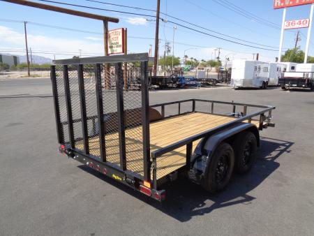 New 2026 Big Tex Trailer * 60PI-12 * 12Ft Tandem Axle Utility Trailer