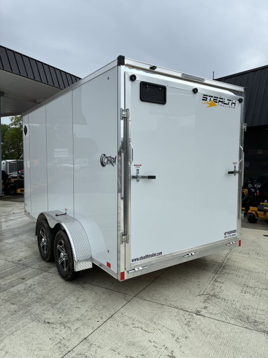 New 2026 Stealth Trailers 7x14 All Aluminum Cobra Cargo Enclosed Trailer