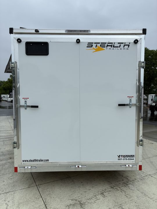 New 2026 Stealth Trailers 7x14 All Aluminum Cobra Cargo Enclosed Trailer