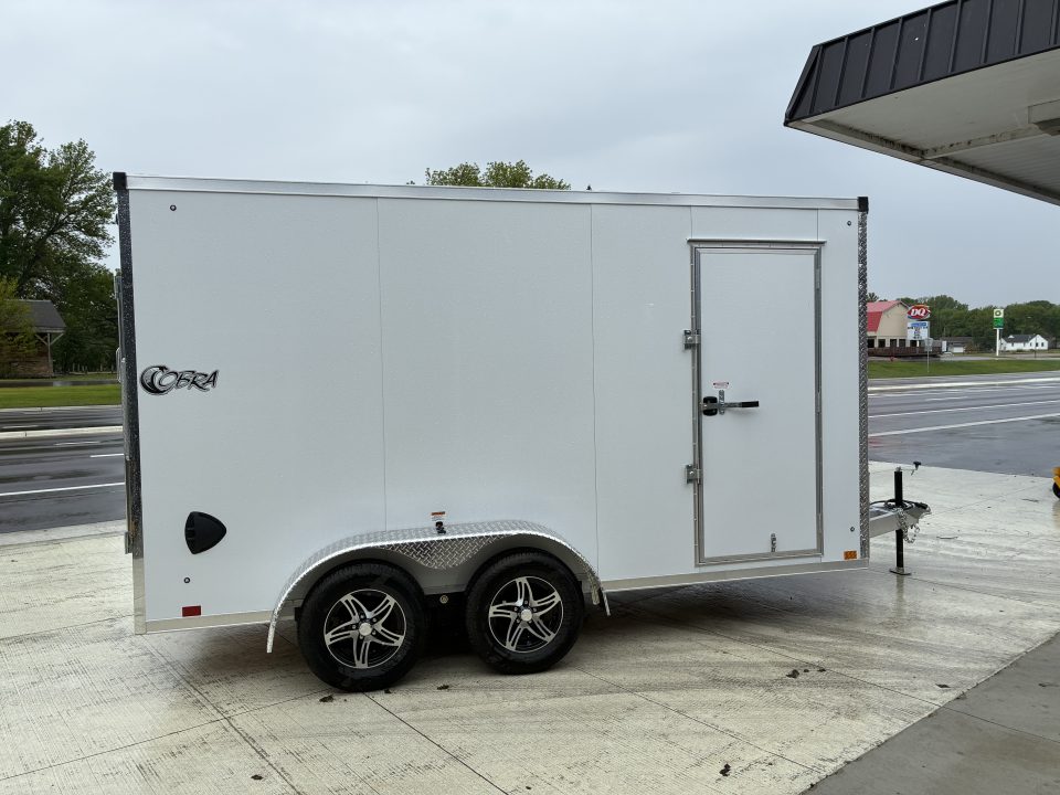 New 2026 Stealth Trailers 7x14 All Aluminum Cobra Cargo Enclosed Trailer