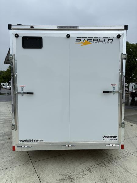 New 2026 Stealth Trailers 7x14 All Aluminum Cobra Cargo Enclosed Trailer