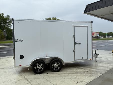 New 2026 Stealth Trailers 7x14 All Aluminum Cobra Cargo Enclosed Trailer