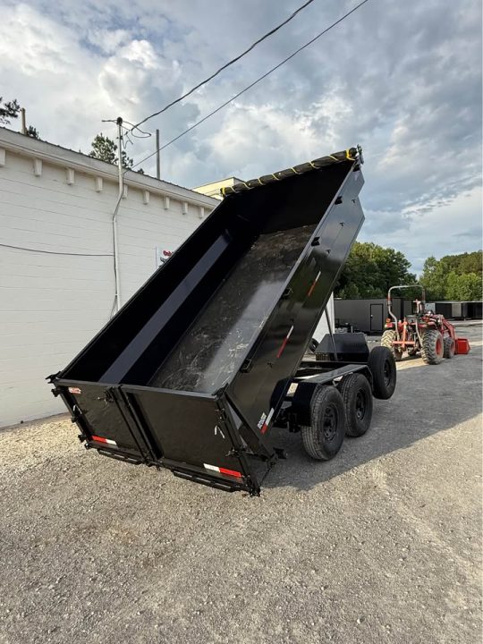 New 2026 Oak Ridge 7x14x3 16k Dump Trailer