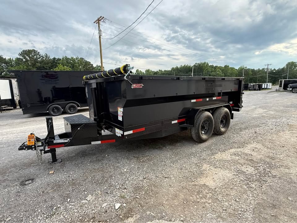 New 2026 Oak Ridge 7x14x3 16k Dump Trailer