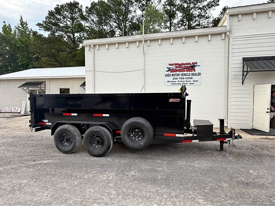 New 2026 Oak Ridge 7x14x3 16k Dump Trailer