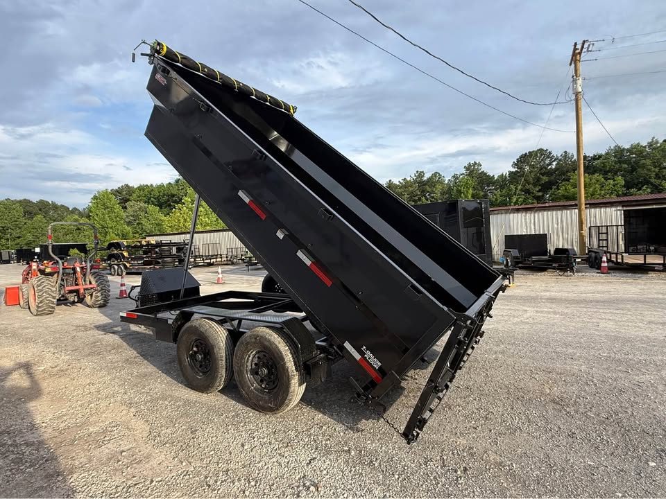 New 2026 Oak Ridge 7x14x3 16k Dump Trailer