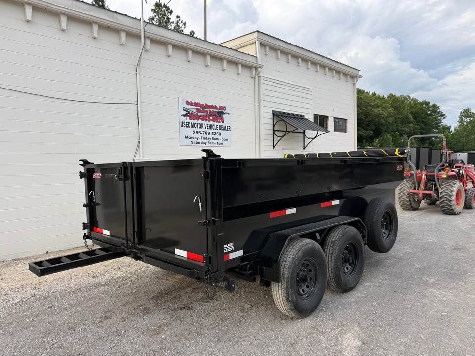 New 2026 Oak Ridge 7x14x3 16k Dump Trailer