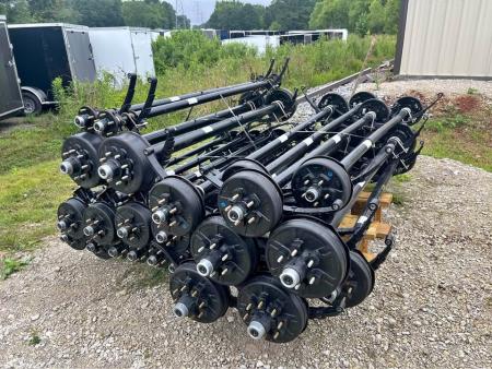 New 2026 Sure-Trac 3500lb Brake Axle Components